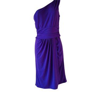 MAX & CLEO one-shoulder cocktail dress size 6